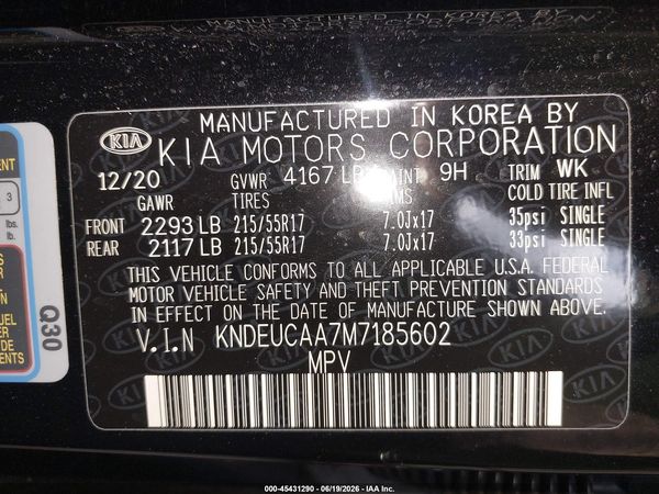 2021 KIA SELTOS S