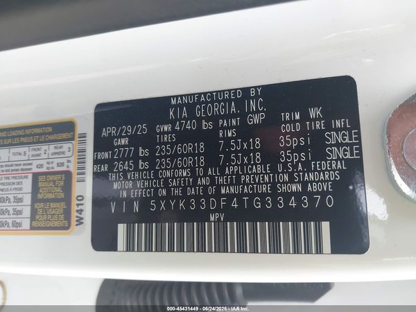 2026 KIA SPORTAGE EX