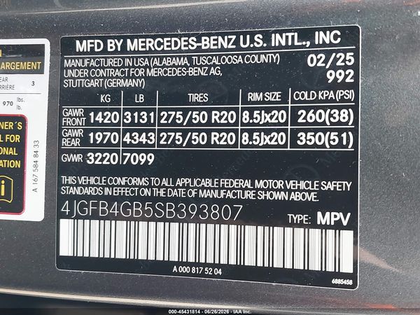 2025 MERCEDES-BENZ GLE 450E 4MATIC