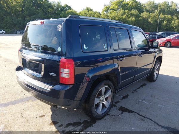 2017 JEEP PATRIOT HIGH ALTITUDE 4X4