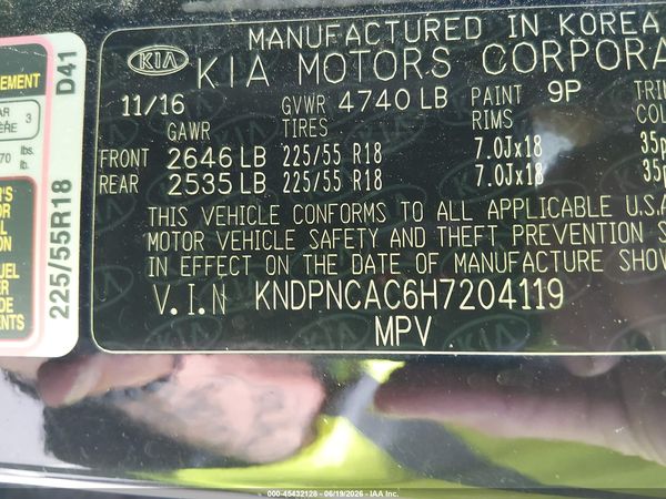 2017 KIA SPORTAGE EX