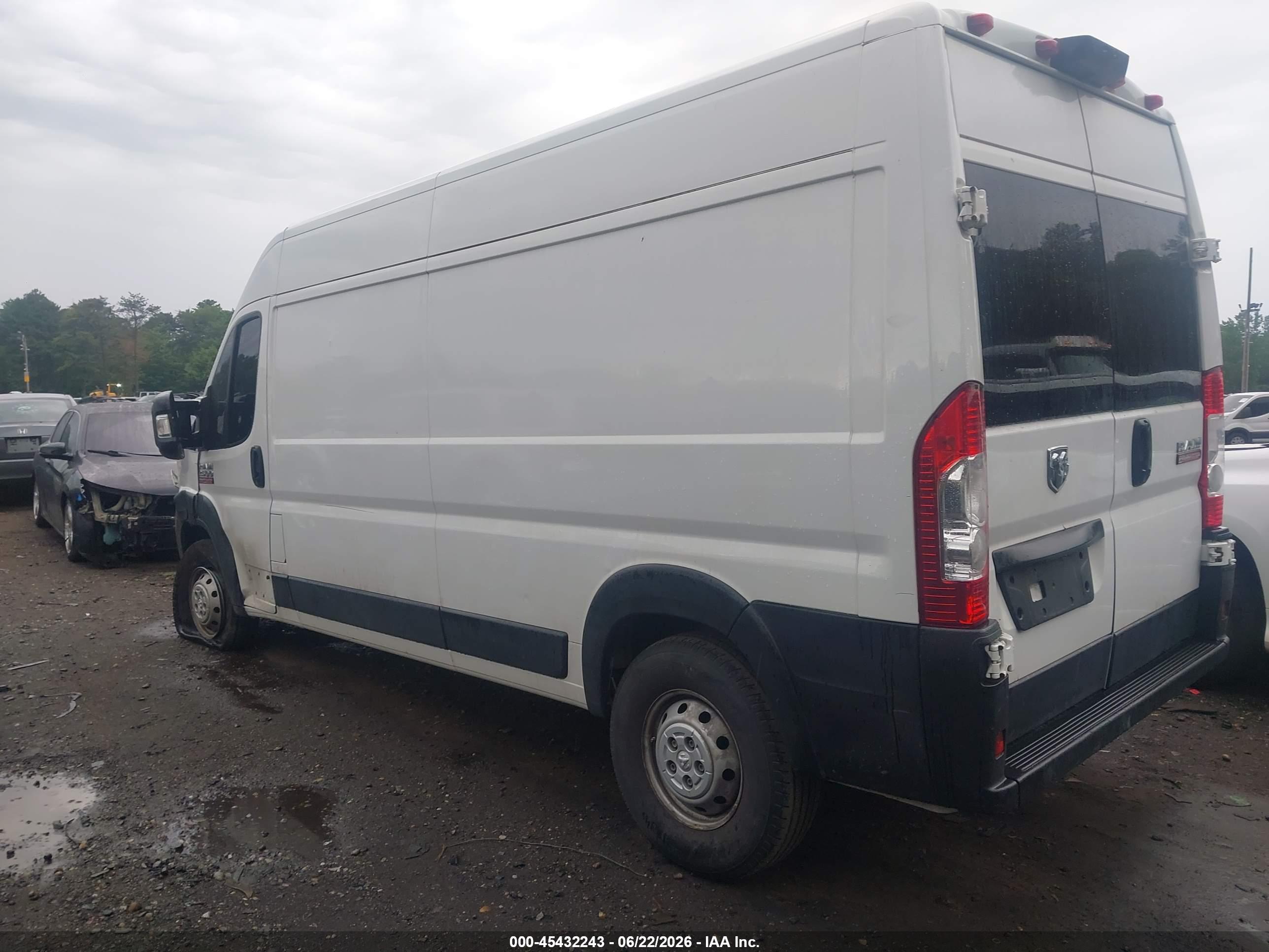 2021 RAM PROMASTER 2500 HIGH ROOF 159 WB