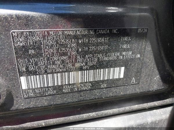 2024 TOYOTA RAV4 LE