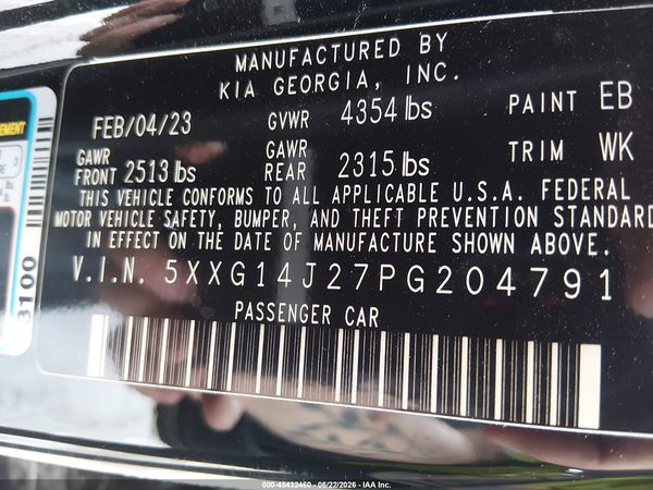 2023 KIA K5 LXS