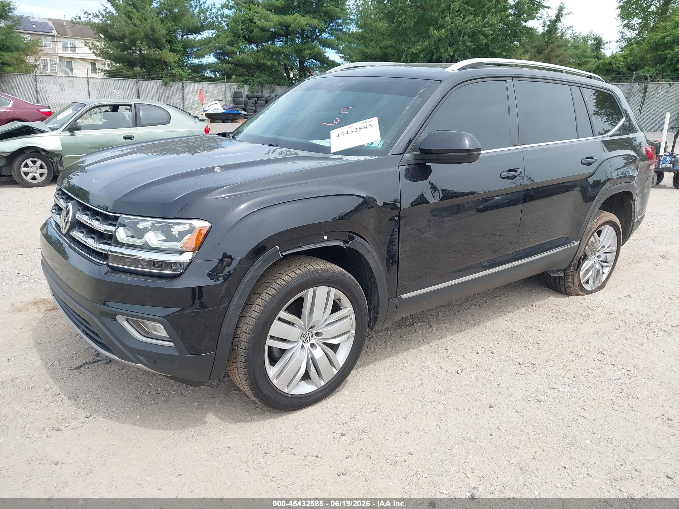 2019 VOLKSWAGEN ATLAS 3.6L V6 SEL — I2