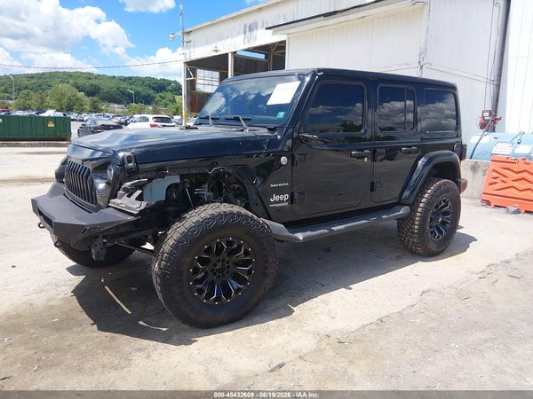 2019 JEEP WRANGLER UNLIMITED SAHARA 4X4