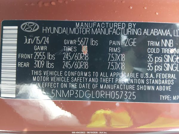2024 HYUNDAI SANTA FE XRT
