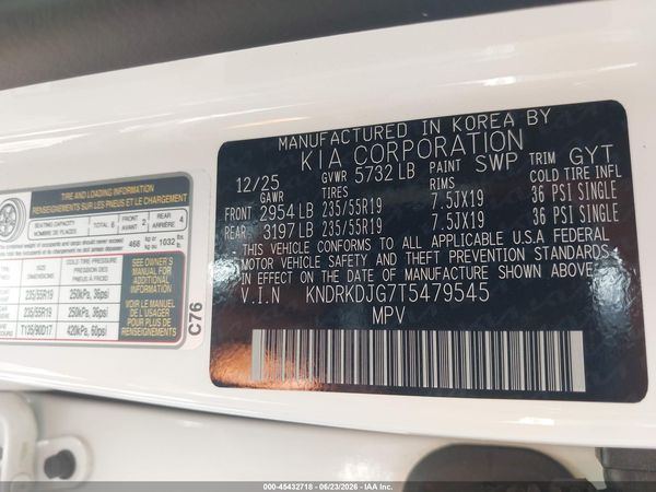 2026 KIA SORENTO HYBRID X-LINE SX PRESTIGE