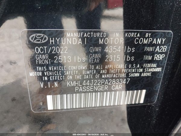 2023 HYUNDAI SONATA SEL PLUS