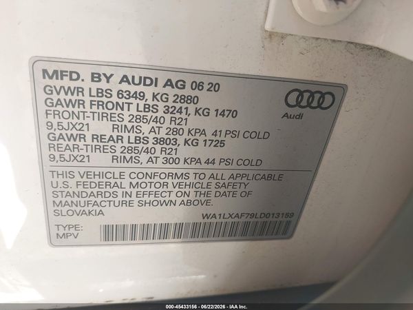 2020 AUDI Q7
