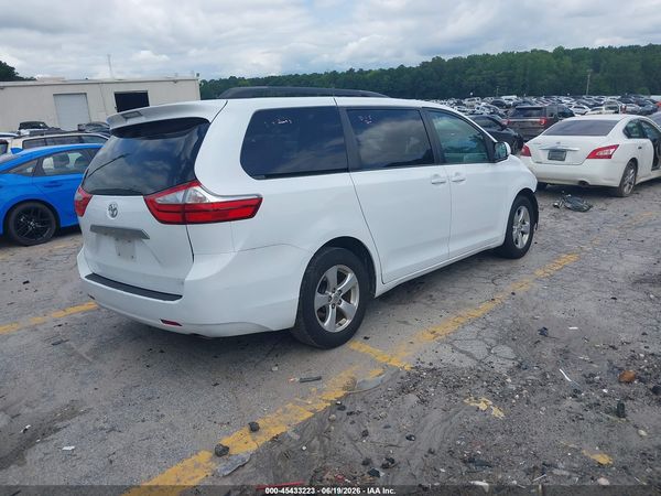 2017 TOYOTA SIENNA LE 8 PASSENGER