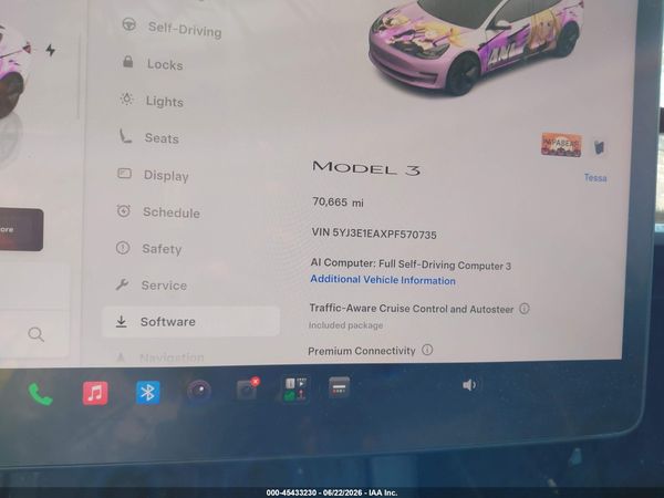 2023 TESLA MODEL 3 REAR-WHEEL DRIVE