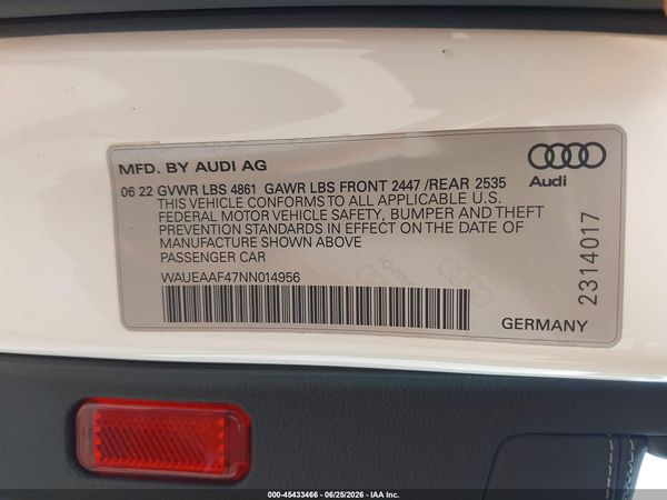 2022 AUDI A4