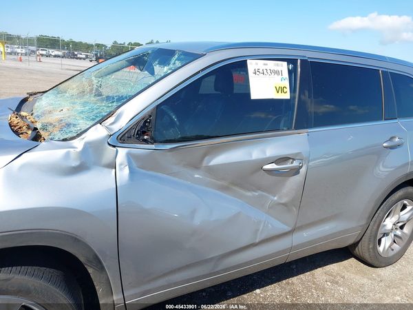 2016 TOYOTA HIGHLANDER LIMITED V6
