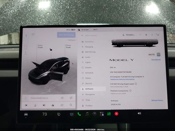 2026 TESLA MODEL Y