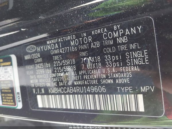 2024 HYUNDAI KONA SEL