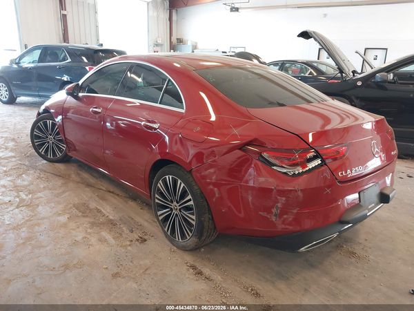 2023 MERCEDES-BENZ CLA 250 COUPE 4MATIC