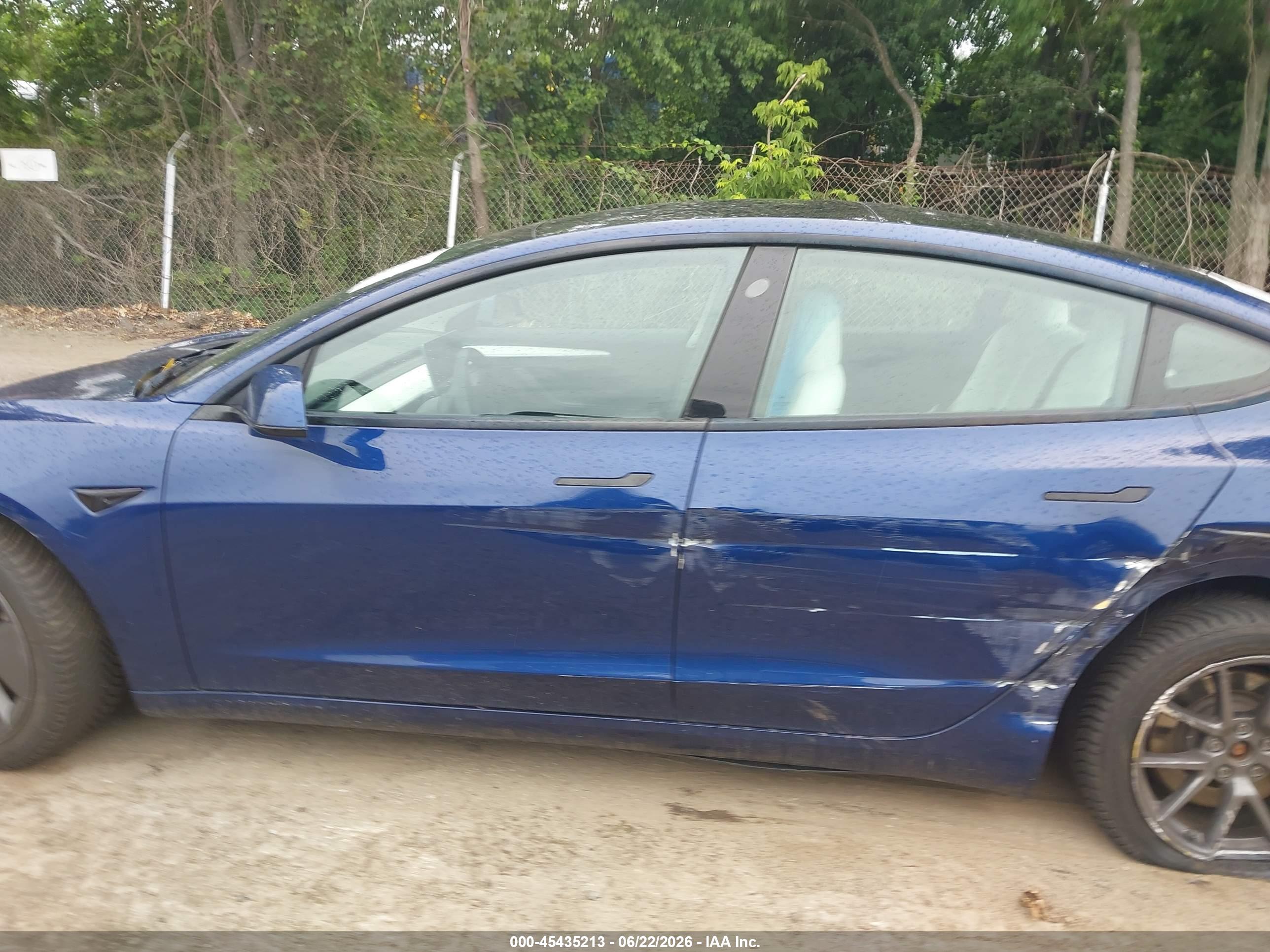 2022 TESLA MODEL 3