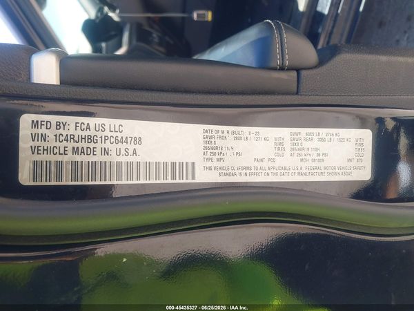2023 JEEP GRAND CHEROKEE LIMITED 4X4