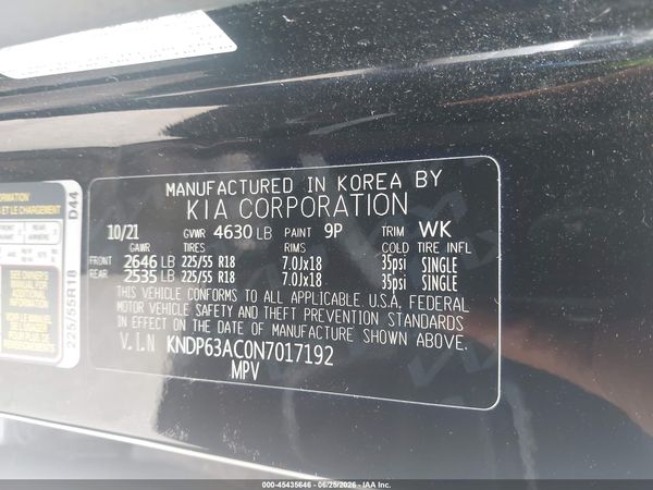 2022 KIA SPORTAGE NIGHTFALL EDITION