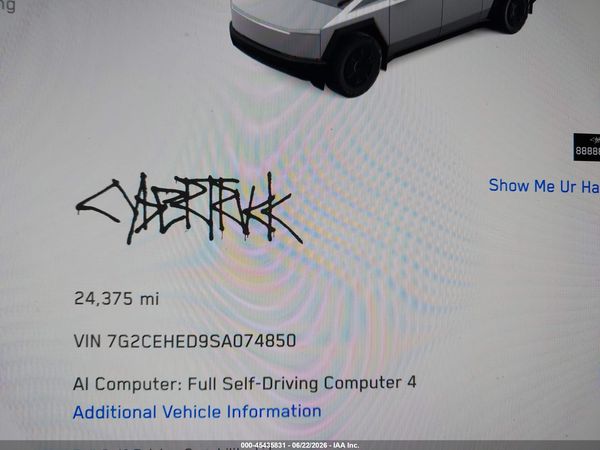 2025 TESLA CYBERTRUCK ALL-WHEEL DRIVE