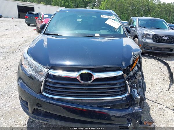 2016 TOYOTA HIGHLANDER XLE V6