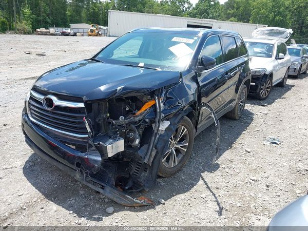2016 TOYOTA HIGHLANDER XLE V6