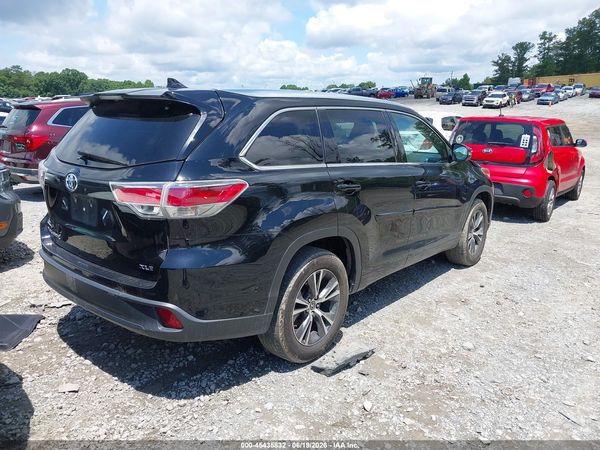 2016 TOYOTA HIGHLANDER XLE V6
