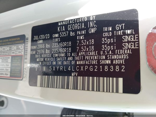 2023 KIA SORENTO S