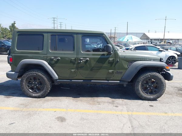 2022 JEEP WRANGLER UNLIMITED WILLYS 4X4