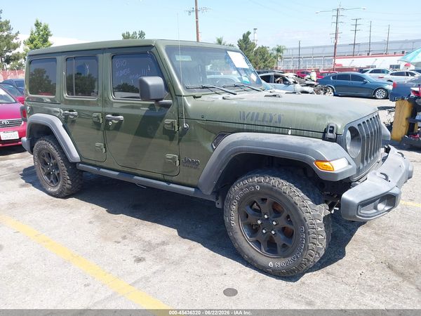 2022 JEEP WRANGLER UNLIMITED WILLYS 4X4