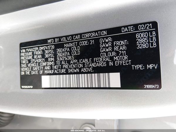 2021 VOLVO XC90
