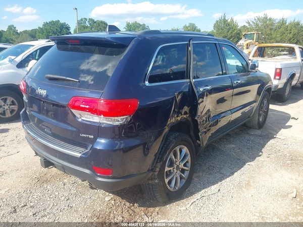 2016 JEEP GRAND CHEROKEE LIMITED