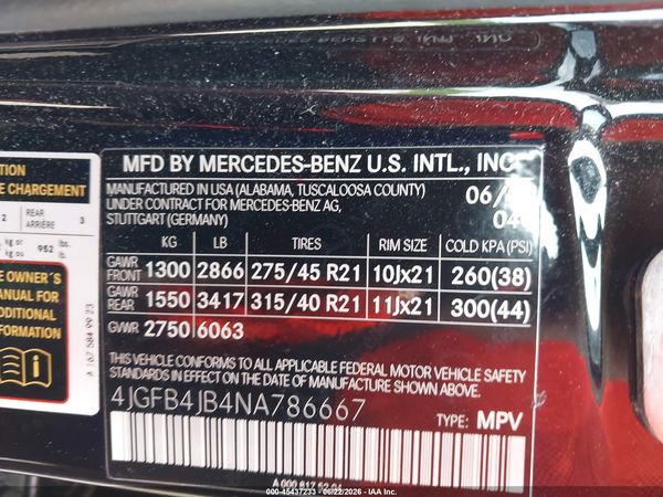 2022 MERCEDES-BENZ GLE 350 GLE350