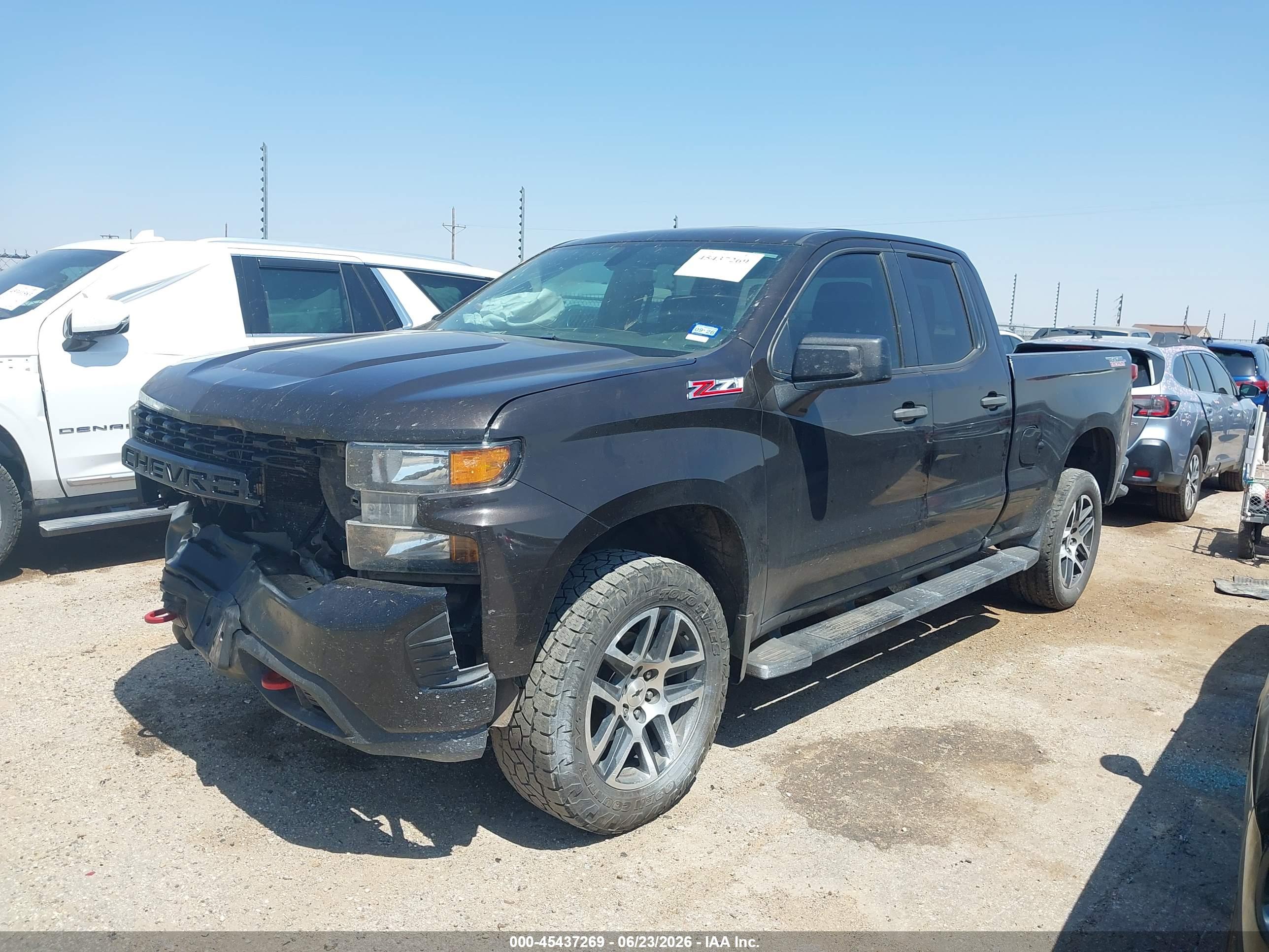 2019 CHEVROLET SILVERADO 1500 CUSTOM TRAIL BOSS — I2