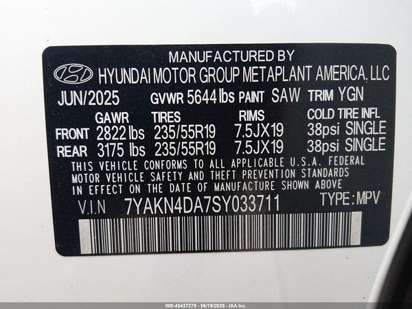 2025 HYUNDAI IONIQ 5 SEL