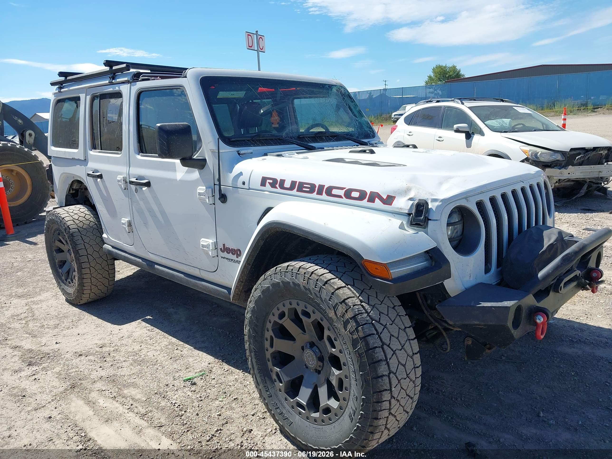 2019 JEEP WRANGLER UNLIMITED RUBICON 4X4