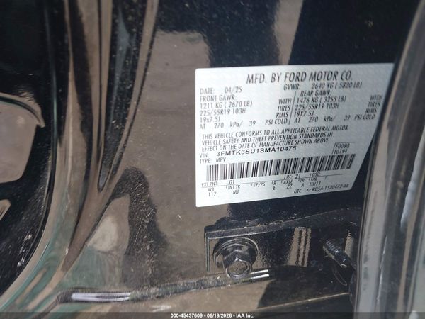 2025 FORD MUSTANG MACH-E PREMIUM