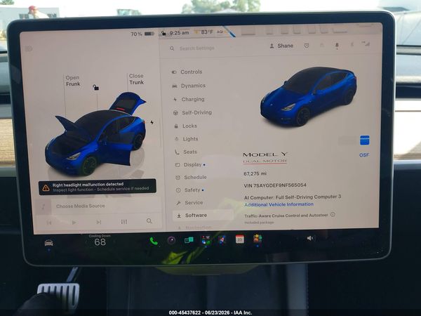 2022 TESLA MODEL Y