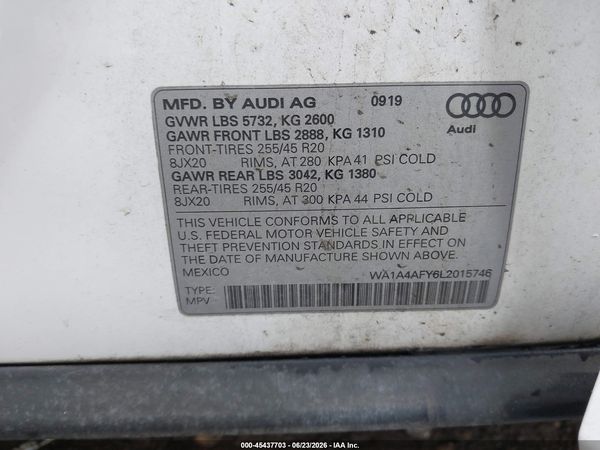 2020 AUDI SQ5