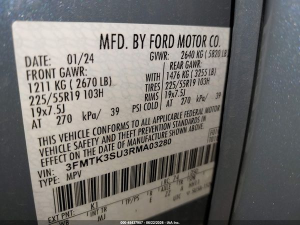 2024 FORD MUSTANG MACH-E PREMIUM