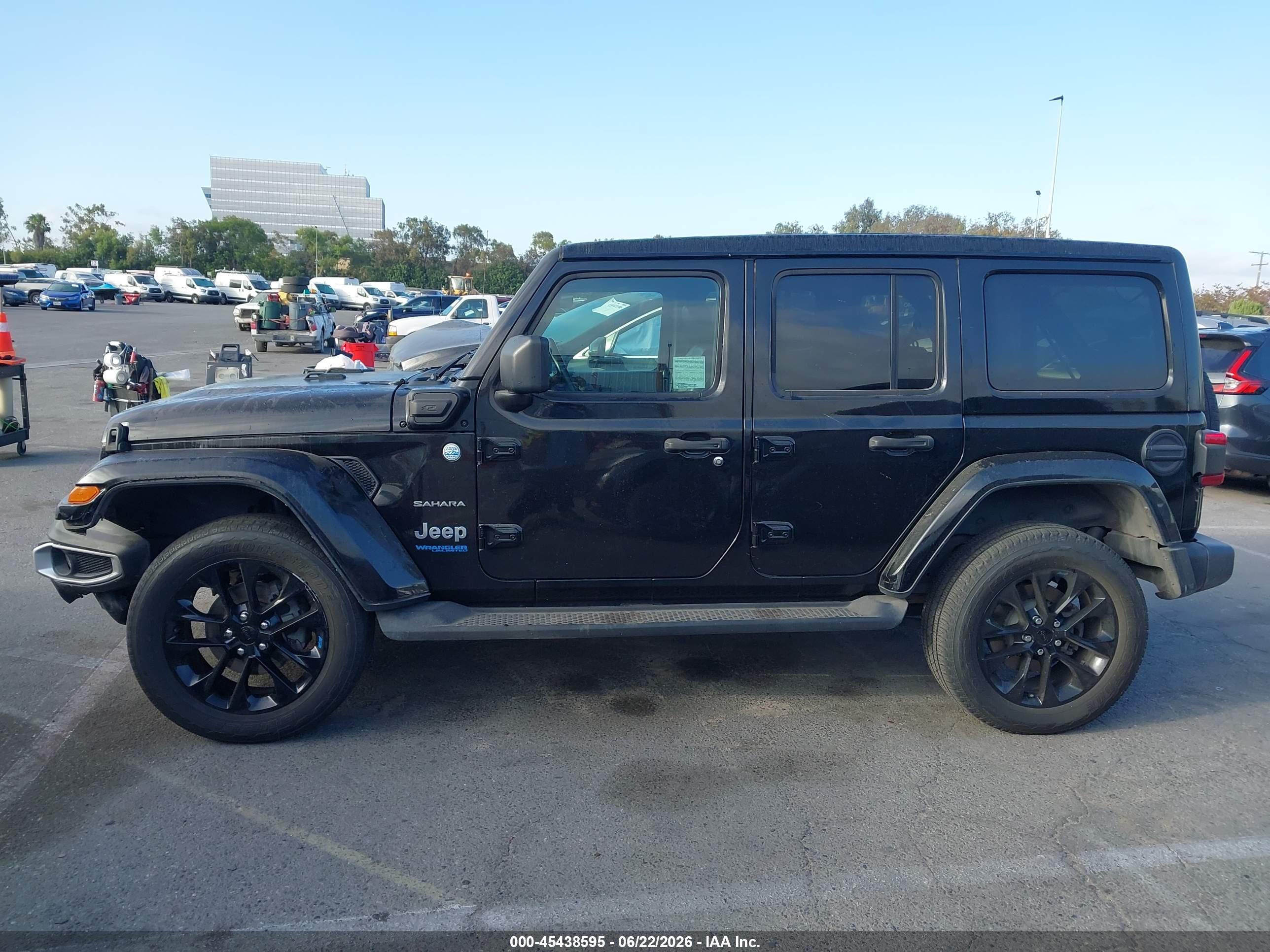 2022 JEEP WRANGLER 4XE UNLIMITED SAHARA 4X4
