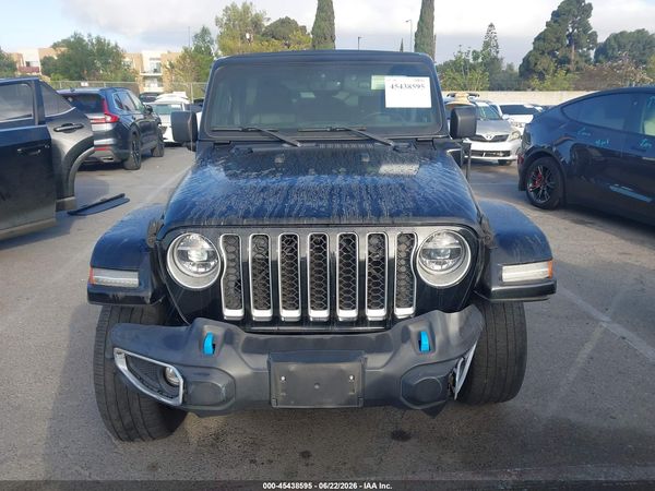 2022 JEEP WRANGLER 4XE UNLIMITED SAHARA 4X4
