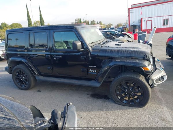2022 JEEP WRANGLER 4XE UNLIMITED SAHARA 4X4