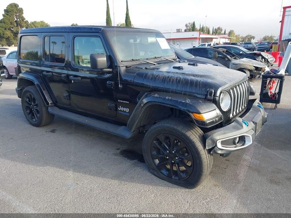 2022 JEEP WRANGLER 4XE UNLIMITED SAHARA 4X4
