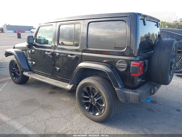 2022 JEEP WRANGLER 4XE UNLIMITED SAHARA 4X4