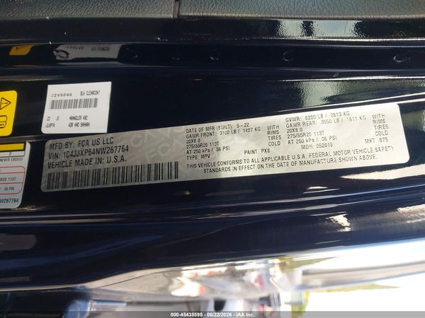 2022 JEEP WRANGLER 4XE UNLIMITED SAHARA 4X4