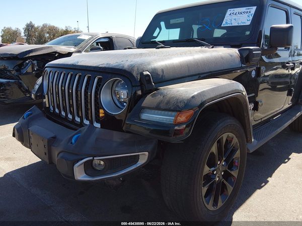 2022 JEEP WRANGLER 4XE UNLIMITED SAHARA 4X4