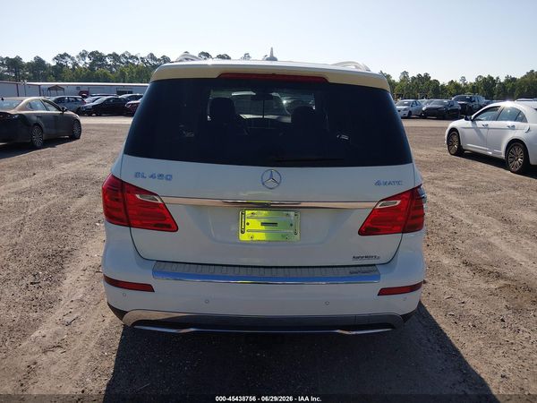 2015 MERCEDES-BENZ GL 450 4MATIC