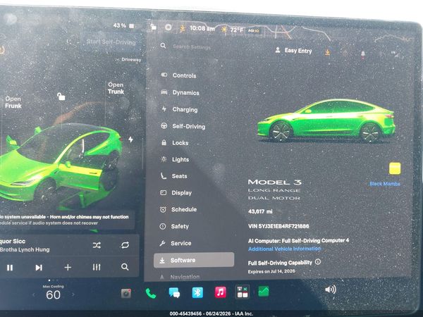 2024 TESLA MODEL 3